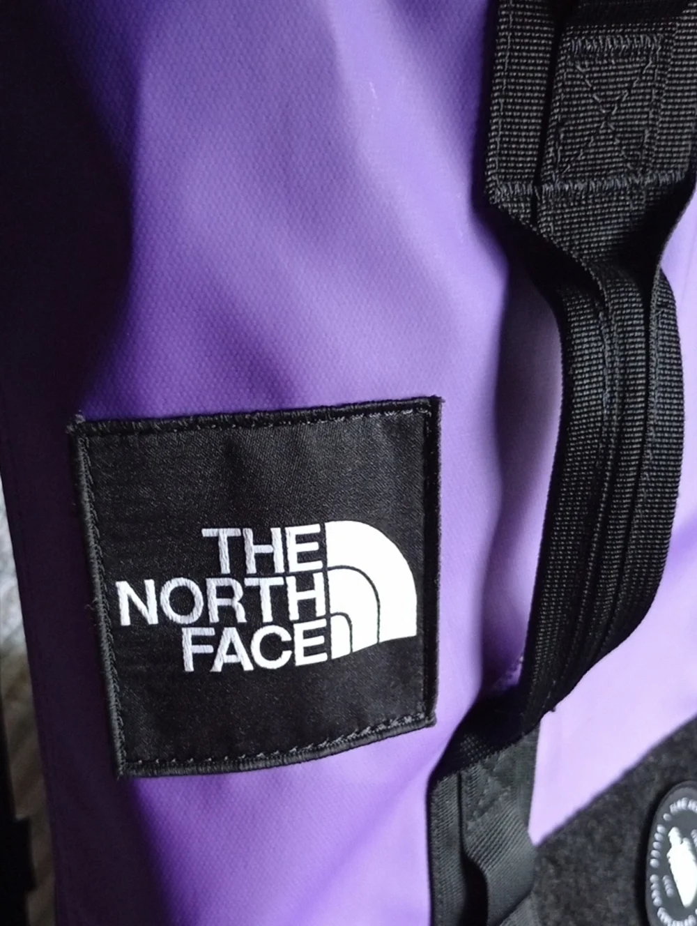 The North Face Purple and Black Explore Haulaback Hiking Backpack - Like New